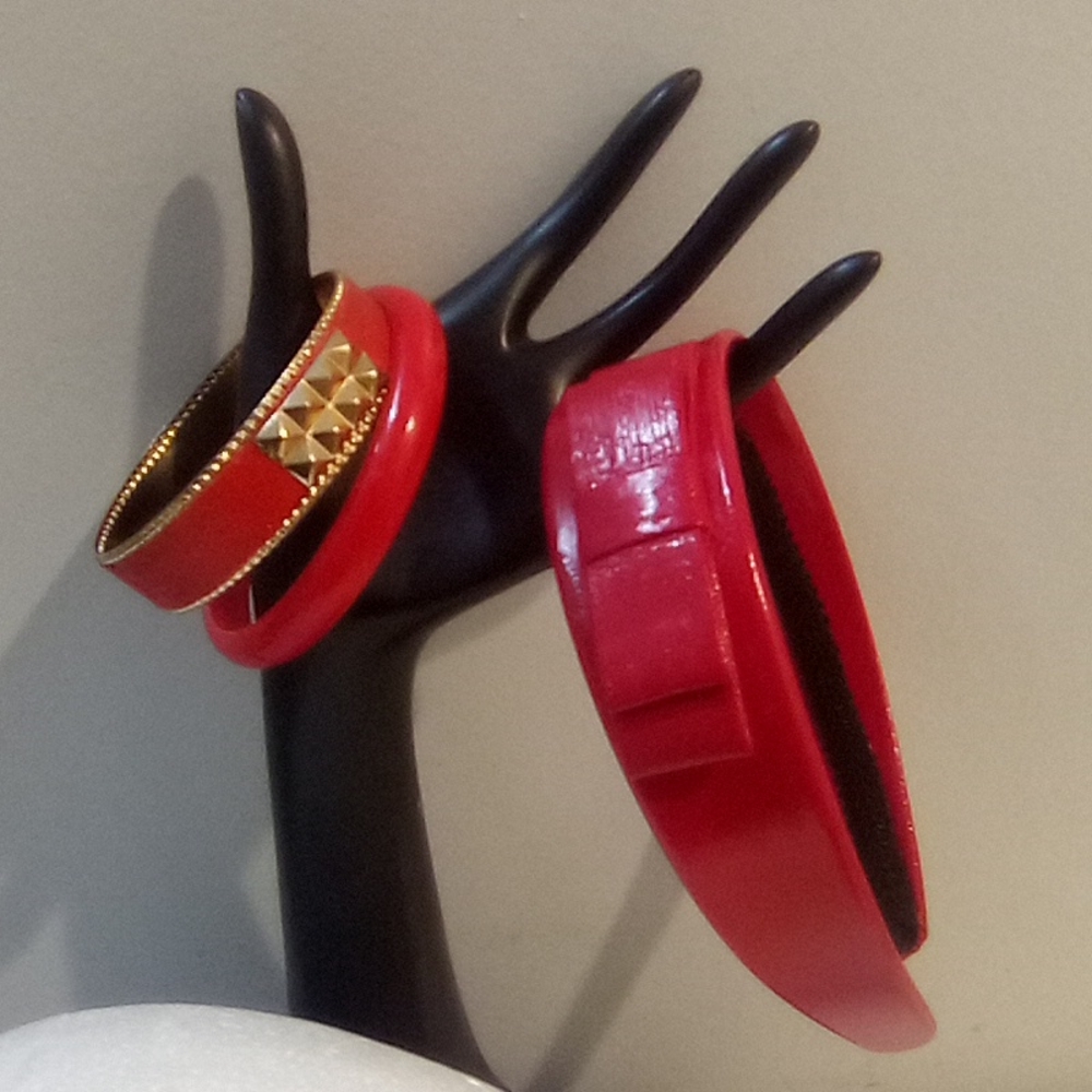 Vintage Patent Leather Fashion Accessories